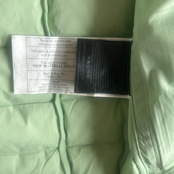LULULEMON NWOT Navigation Down Vest
Creamy Mint size M - Picture 5 of 5